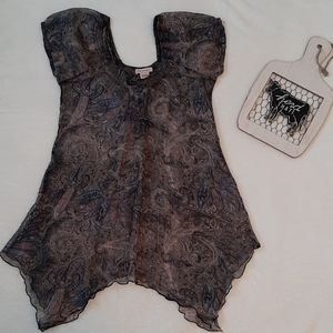 Classy see through blouse